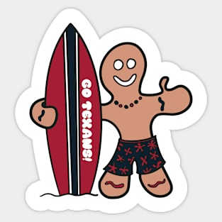 Surfs Up for the Houston Texans! Sticker